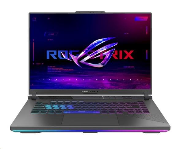 ASUS ROG Strix G16 G614PR-RV162Z, Ryzen 9 8940HX, 16.0˝ 1920x1200 FHD+, RTX 5070 Ti/12GB, 32GB, SSD 1TB, FDOS, bez AC a