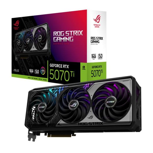 ASUS ROG STRIX RTX5070TI GAMING 16GB/256-bit GDDR7 2xHDMI 3xDP 90YV0M91-M0NA00