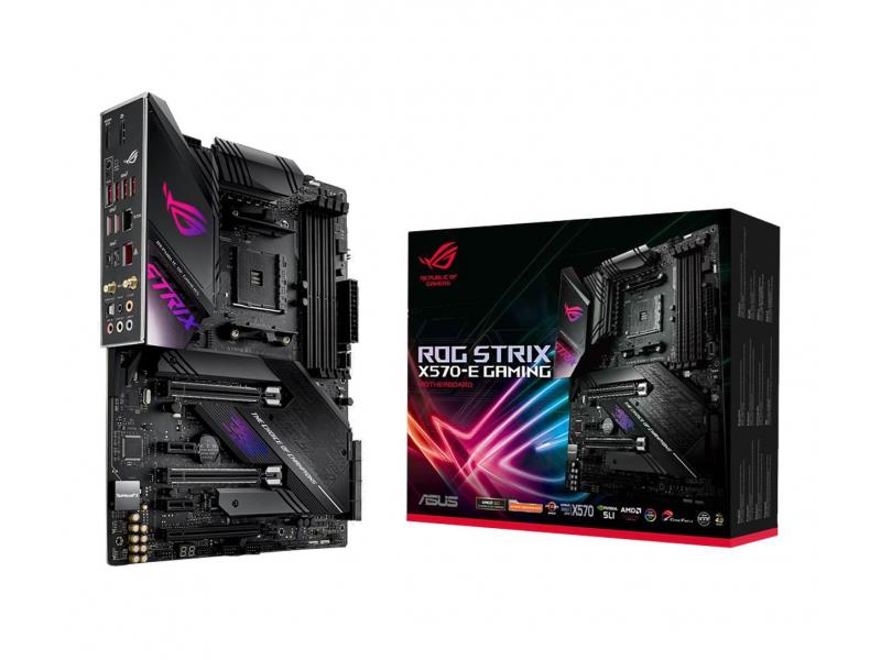 ASUS ROG Strix X570-E Gaming, AM4, X570, 4 DDR4/ 128 GB, HDMI, DP