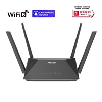 ASUS RT-AX52 Pro (AX3000) Router, Dual Band WiFi 6, Extendable Router 90IG08T0-MO3H10