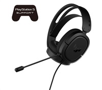 ASUS sluchátka TUF Gaming H1, Gaming Headset, černá 90YH03A1-B1UA00