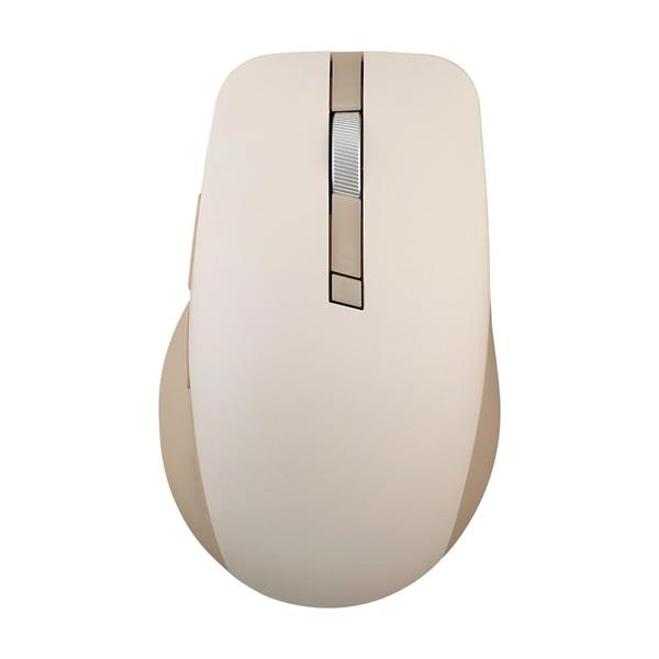 ASUS SmartO Mouse MD200 Silent Plus/Kancelářská/Optická/Pro praváky/4 200 DPI/USB+BT/Béžová 90XB0790-BMU0A0