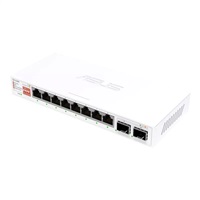 ASUS switch QG-U1080, 8x 2.5G RJ45, 2x 10G SFP+ 90IG0A00-MO3B00