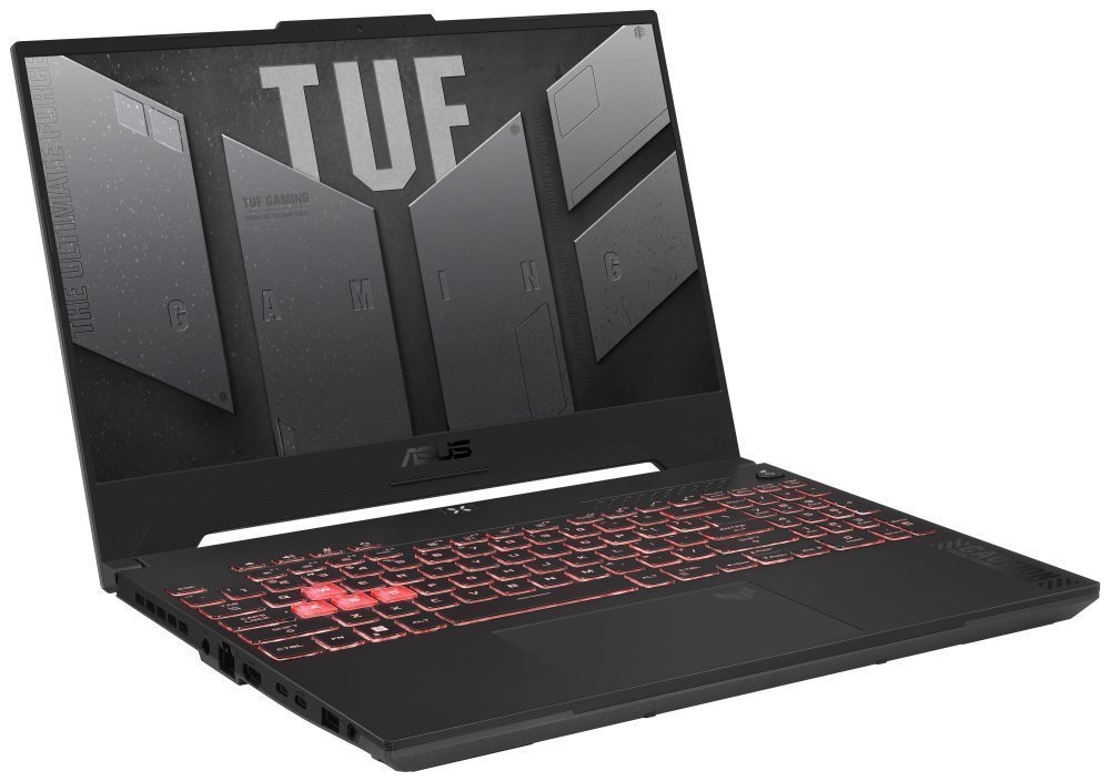 ASUS TUF Gaming A15, R7-7435HS, 16GB, 512GB SSD, RTX4060, 15,6" FHD vIPS, Win11Home, Mecha Gray FA507NVR-LP017W