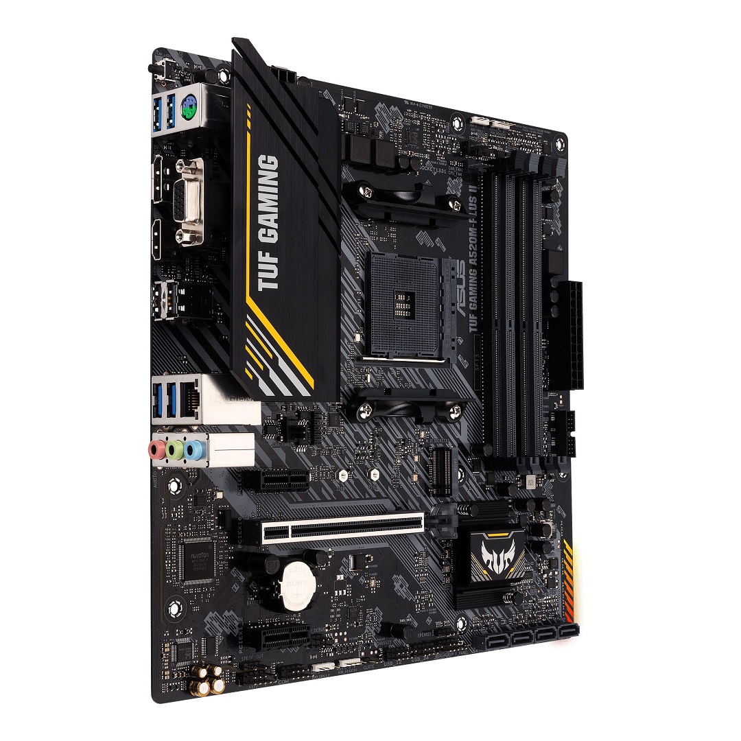 ASUS TUF GAMING A520M-PLUS II soc.AM4 A520 DDR4 mATX M.2 D-Sub HDMI DP 90MB17G0-M0EAY0