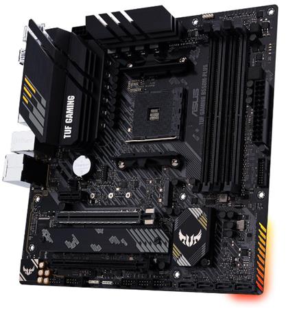 ASUS TUF GAMING B550M-PLUS (WIFI) soc.AM4 B550 DDR4 mATX M.2 HDMI DP WF BT 90MB1490-M0EAY0