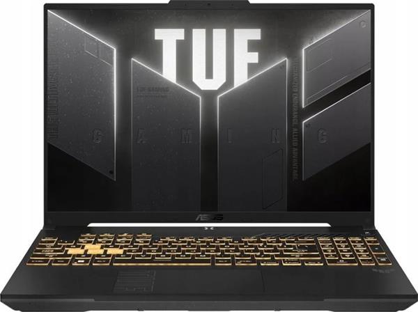 ASUS TUF Gaming F16 FX607VJR-TU295, Core 5 205H, 16.0˝ 1920 x 1080 FHD, RTX3050/6GB, 16GB, SSD 512GB, FDOS