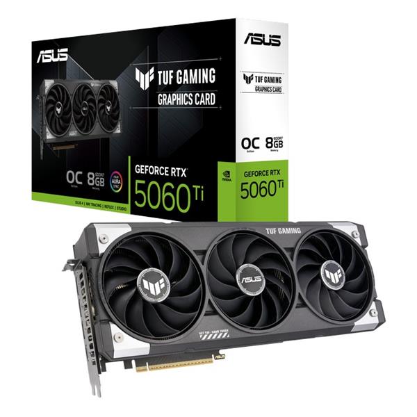 ASUS TUF RTX5060TI OC GAMING 8GB/128-bit GDDR7 HDMI 3xDP 90YV0MR0-M0NA00