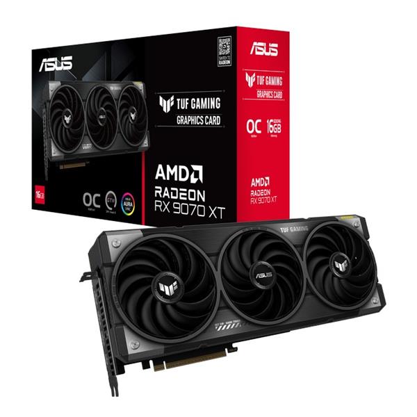 ASUS TUF RX9070XT OC GAMING 16GB/256-bit GDDR6 HDMI 3xDP 90YV0L70-M0NA00
