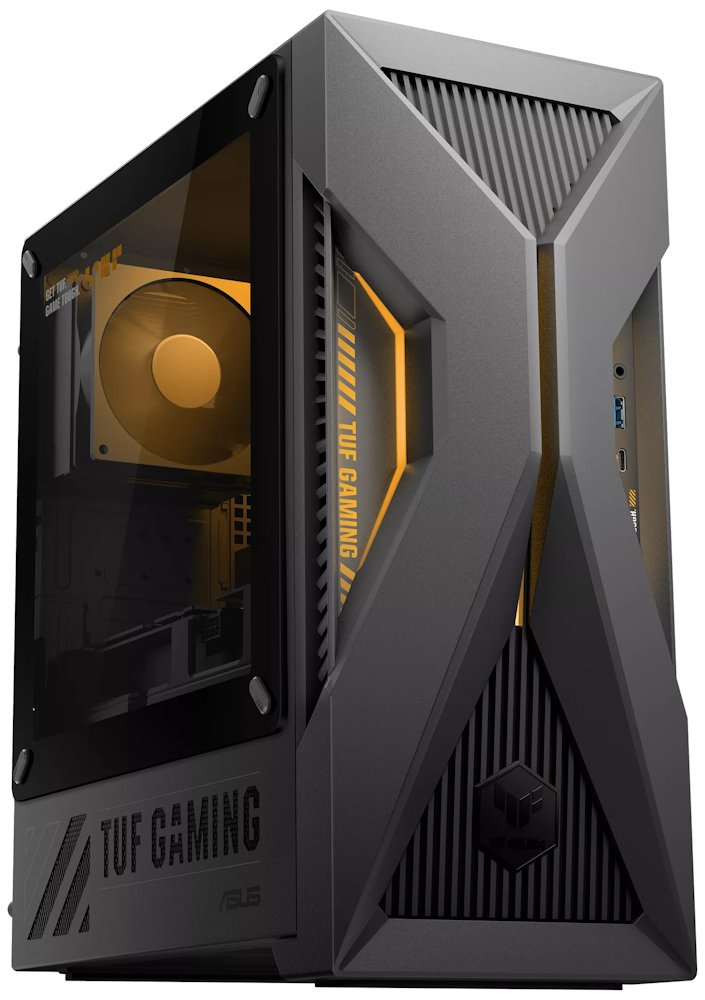 ASUS TUF T500/ Mini TWR/ Ryzen 5 220/ 16GB/ 1TB SSD/ RTX 5060GB/ W11H/ šedý TM500MH-0R5220058W