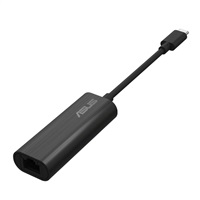 ASUS USB-C2500 V2, USB-C Ethernet Adapter 2.5G/1G/100Mbps, RJ45 port 90IG0A60-MW0L0V