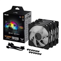ASUS ventilátor TUF GAMING TR120 ARGB, 3x120mm, černá 90DA0090-B09020