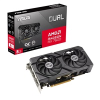 ASUS VGA AMD Radeon RX 7600 DUAL 8GB EVO OC, 8GB GDDR6, 3xDP, 1xHDMI 90YV0LD0-M0NA00