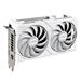 ASUS VGA AMD Radeon RX 9060 XT DUAL 16GB WHITE, RX 9060 XT, 16GB GDDR6, 2xDP, 1xHDMI 90YV0LG3-M0NA00