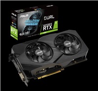 ASUS VGA NVIDIA DUAL-RTX2060-6G-EVO, RTX 2060, 6GB GDDR6 90YV0CH4-M0NA00
