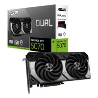 ASUS VGA NVIDIA GeForce RTX 5070 DUAL 12GB, 12GB GDDR7, 3xDP, 1xHDMI 90YV0M18-M0NA00