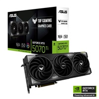 ASUS VGA NVIDIA GeForce RTX 5070 Ti TUF GAMING 16GB, 16GB GDDR7, 3xDP, 2xHDMI 90YV0MD1-M0NA00