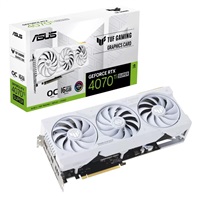 ASUS VGA NVIDIA GeForce TUF Gaming RTX 4070 Ti SUPER 16GB GDDR6X OC White, RTX 4070 Ti SUPER, 16GB GDDR6 90YV0KF2-M0NA00