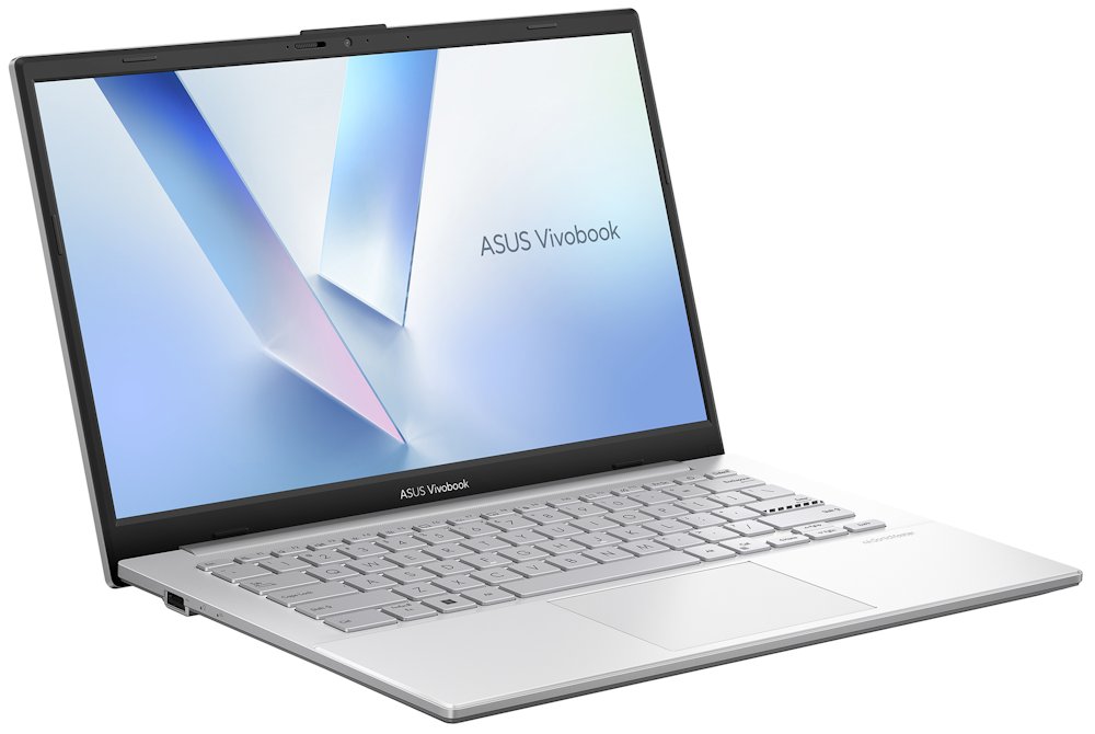 ASUS Vivobook Go/ Intel N150/ 8GB DDR5/ 128GB UFS/ Intel UMA/ 14"FHD,matný/ W11H/ stříbrný E1404TA-EB094W