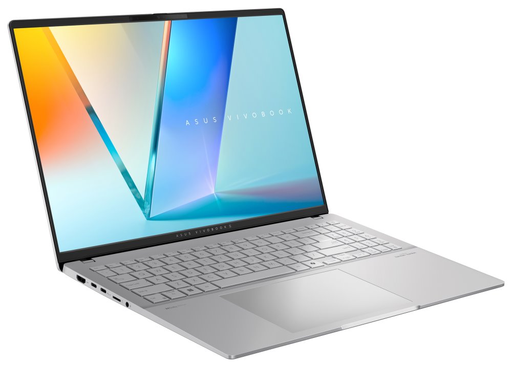 ASUS Vivobook S/ Ryzen AI 7 350/ 24GB/ 1TB SSD/ Radeon™ Graphics/ 16"WQXGA+,120HZ/ W11P/ stříbrný M5606KA-OLED094X
