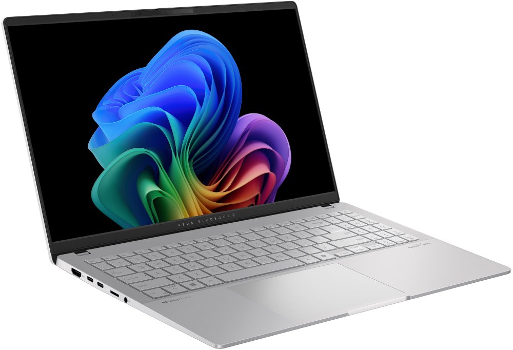 ASUS Vivobook S/ X1E-78-100/ 32GB/ 1TB SSD/ Qualcomm® Adreno™/ 15,6"2.8K,OLED/ W11P/ stříbrný S5507QA-OLED064X