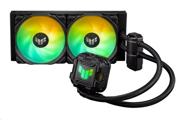 ASUS vodní chladič CPU AIO TUF GAMING LC 240 ARGB, 2x120mm 90RC00U1-M0UAY0