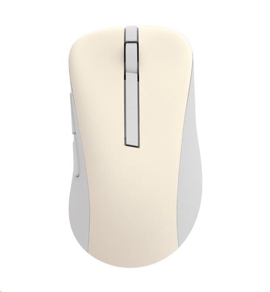 ASUS Wireless Mouse MD102/Kancelářská/Optická/Pro praváky/1 600 DPI/USB+BT/Béžová 90XB0900-BMU020