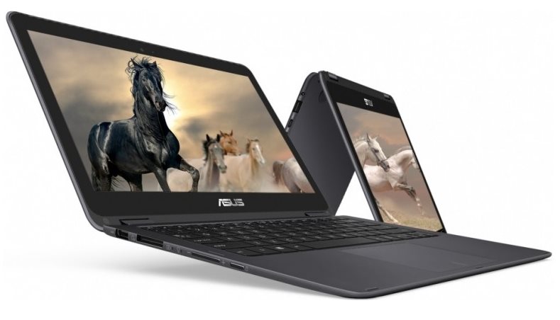 ASUS Zenbook Flip UX360CA-C4159T Intel M3-7Y30 13,3" FHD Touch lesklý UMA 8GB 256GB SSD WL BT Cam W10 Gray