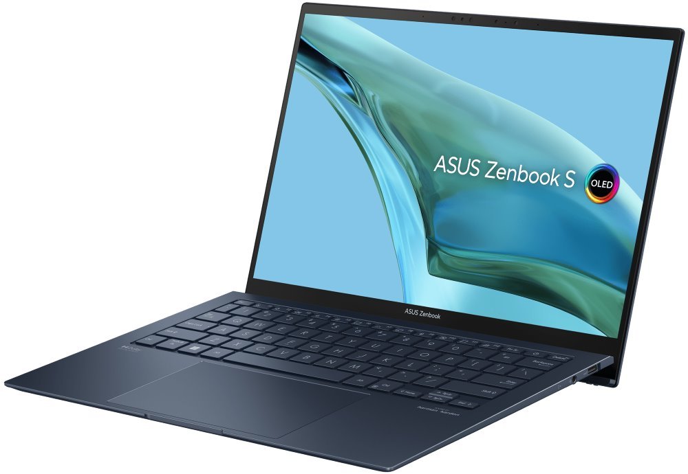 ASUS Zenbook S 13 OLED/UX5304/U7-155U/13,3/2880x1800/32GB/1TB SSD/4C-iGPU/W11H/Blue/2R UX5304MA-OLED038W