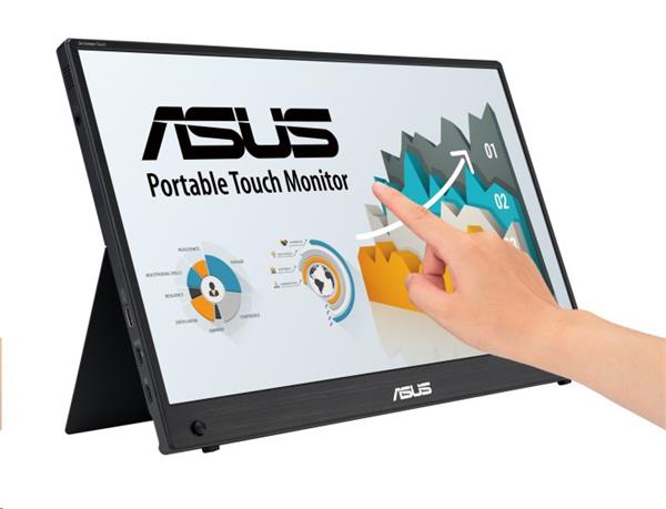 ASUS ZenScreen MB16AMTR 15,6" IPS prenosný dotykový USB-C monitor 1920x1080 5ms 250cd mini-HDMI betéria 90LM04S0-B02170
