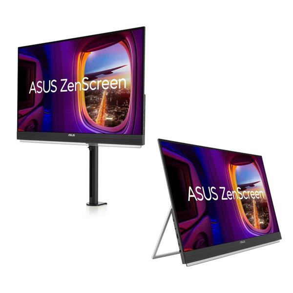 ASUS ZenScreen MB27ACF 27" prenosný USB-C monitor IPS 2560x1440 100Hz 5ms 300cd HDMI repro čierny 90LM0AU5-B01A71