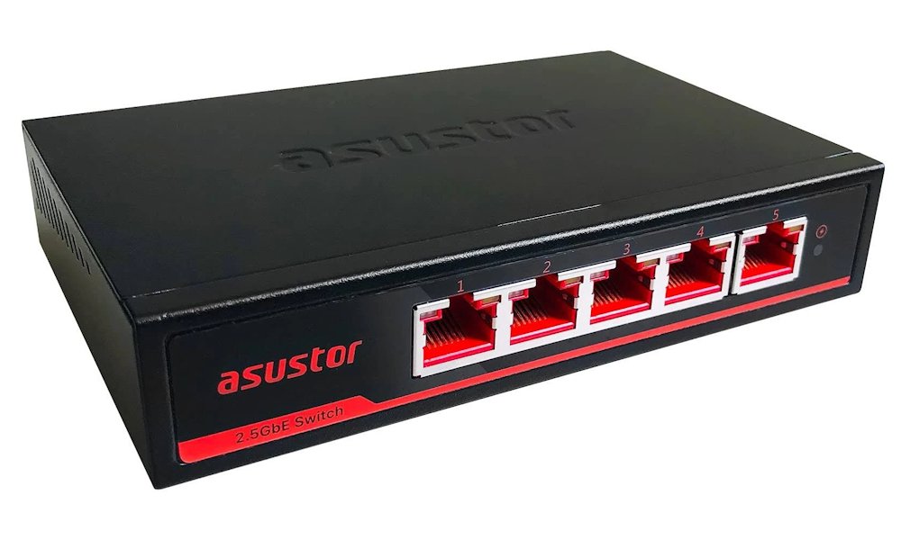 Asustor ASW205T 5portový switch, 5x 2,5 GLAN 92W02-T0200001