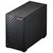 Asustor NAS AS1202T 2x 3,5" SATA/ Realtek RTD1619B, Quad Core 1.7 GHz, 1 GB DDR4 RAM, 1x 2.5GLAN, 3x USB3.2 Gen1