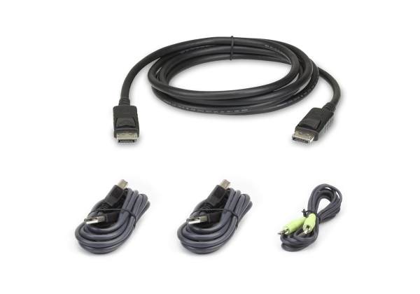 ATEN 1.8M USB DisplayPort Secure KVM Cable Kit 2L-7D02UDPX4