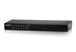 Aten 16-port OverNet Cat5 KVM PS/2+USB, OSD, rack KH-1516AI