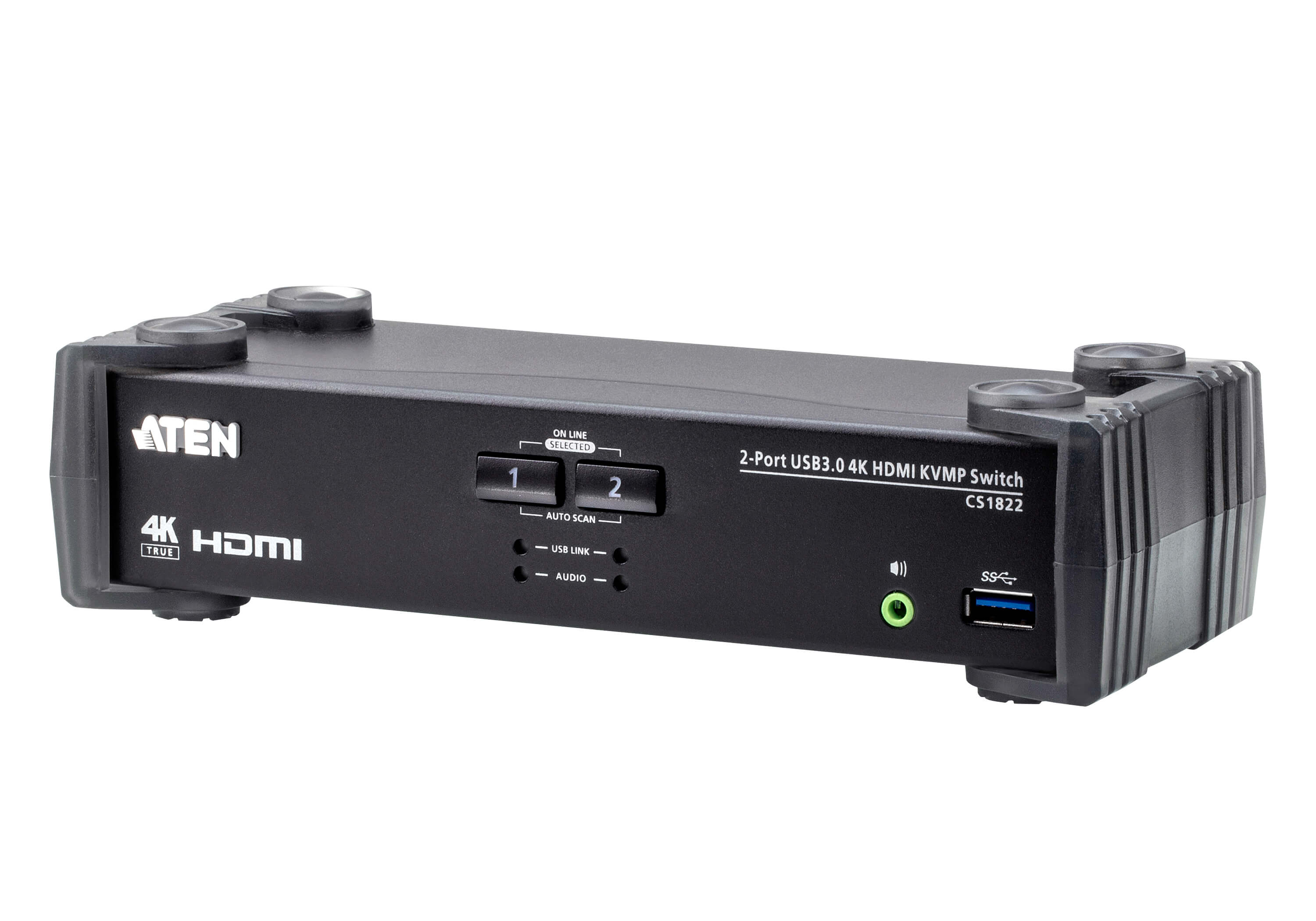 ATEN 2-port USB3.0 4K HDMI KVMP, audio Výrobce CS-1822