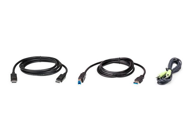 ATEN 2M USB DisplayPort KVM Cable Kit 2L-7D02UDPX3