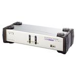 ATEN 2port Dual View KVM USB, USB hub, audio,1.2 m CS-1742C