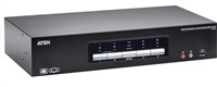 ATEN 4-port 4K Triple DisplayPort KVMP USB3.0, audio CS-1964