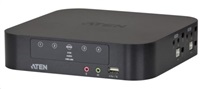 ATEN 4-port mini DisplayPort Dual View KVMP USB, audio, kabely CS-1944