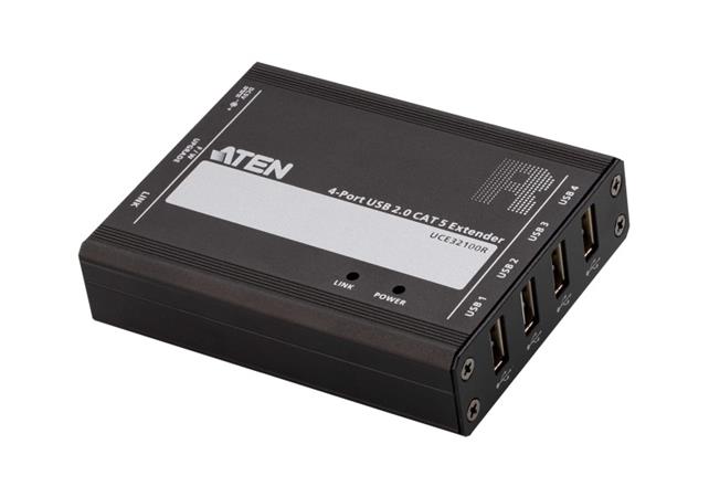 ATEN 4-port USB 2.0 CAT 5 Extender (100m) UCE32100-AT-G