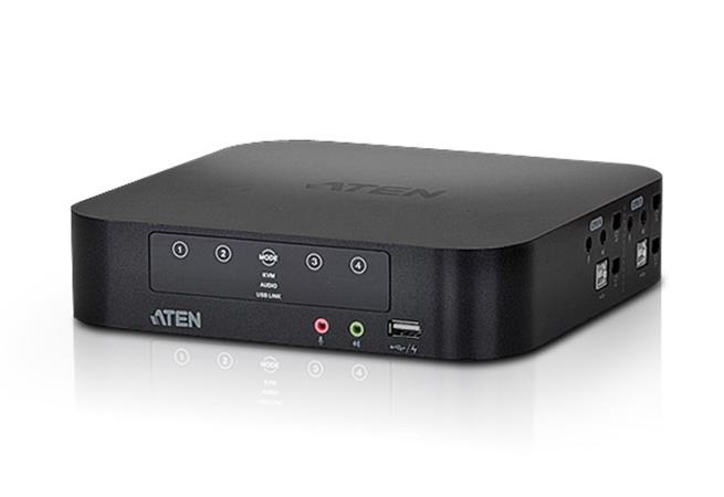 ATEN 4-Port USB 3.0 4K DisplayPort Dual Display KVMP Switch CS1944DP-AT-G