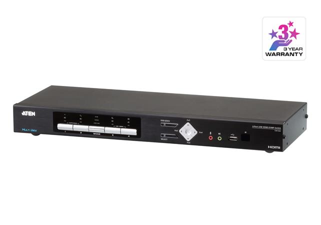 ATEN 4-Port USB HDMI Multi-View KVMP™ Switch CM1284-AT-G