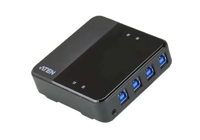 ATEN 4 x 4 USB 3.1 Gen1 Peripheral Sharing Switch US3344-AT