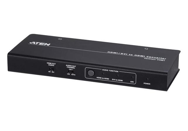 Aten 4K HDMI/DVI to HDMI Converter with Audio De-embedder VC881-AT-G