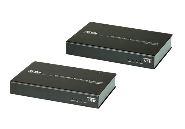 ATEN 4K HDMI HDBaseT Extender with ExtremeUSB® (4K@100m) (HDBaseT Class A) VE813A-AT-G