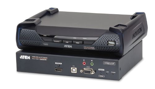 ATEN 4K HDMI KVM, OverNet, rack, USB,audio, RS-232 KE-8950