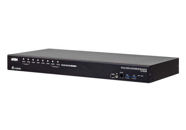 Aten 8-Port USB3.0 4K HDMI KVM Switch CS18208-AT-G