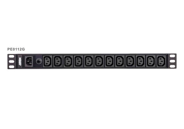 Aten Basic PDU Series 10A C14 Input PE0112G-AT-G