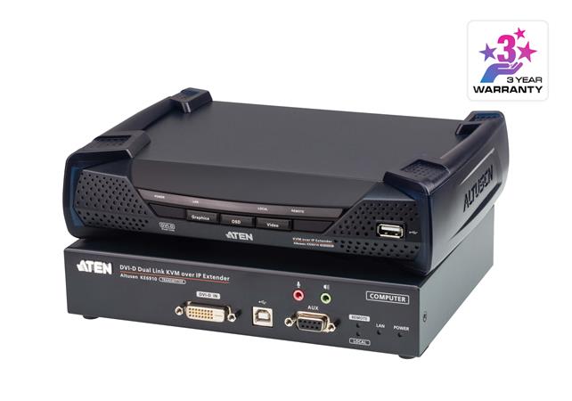 ATEN KE6910 DVI Dual Link KVM over IP Extender KE6910-AX-G